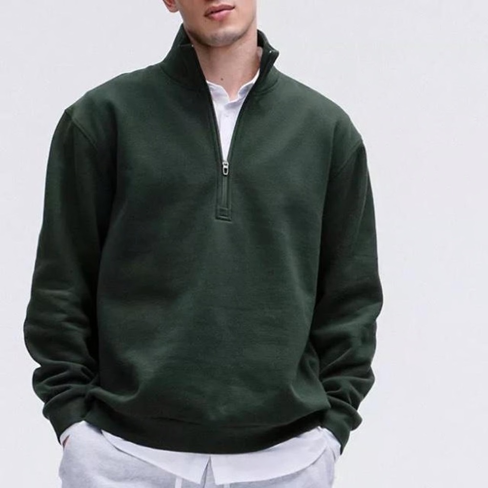 Men's lululemon Steady State Half Zip Legacy Green Size Small
